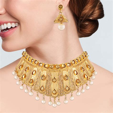 jewelry set gold for women